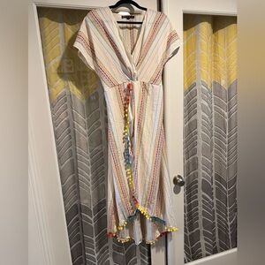 RAINBOW SUNSHINE BEACH COVER UP